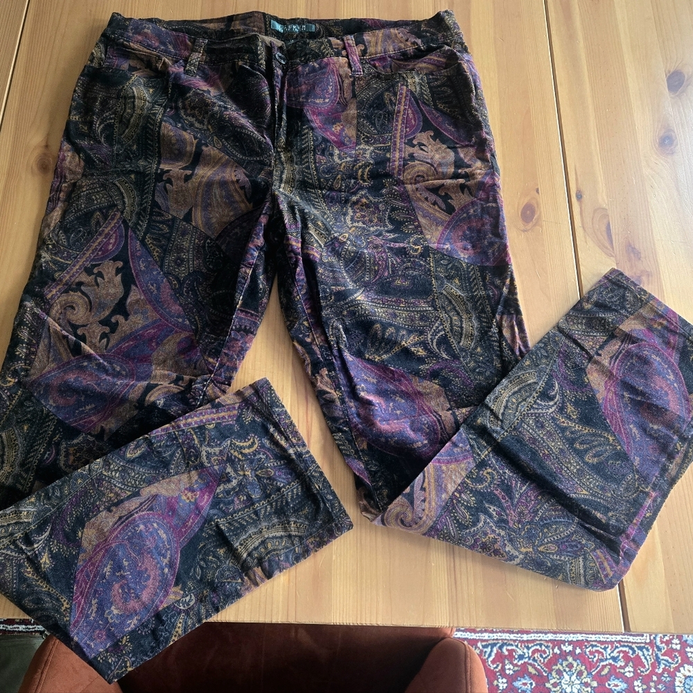 Ralph Lauren Paisley Pants